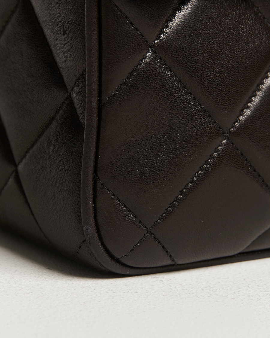 Herre | Gifts for Her | Chanel Pre-Owned | Tassel Flap Shoulder Bag Black Lambskin