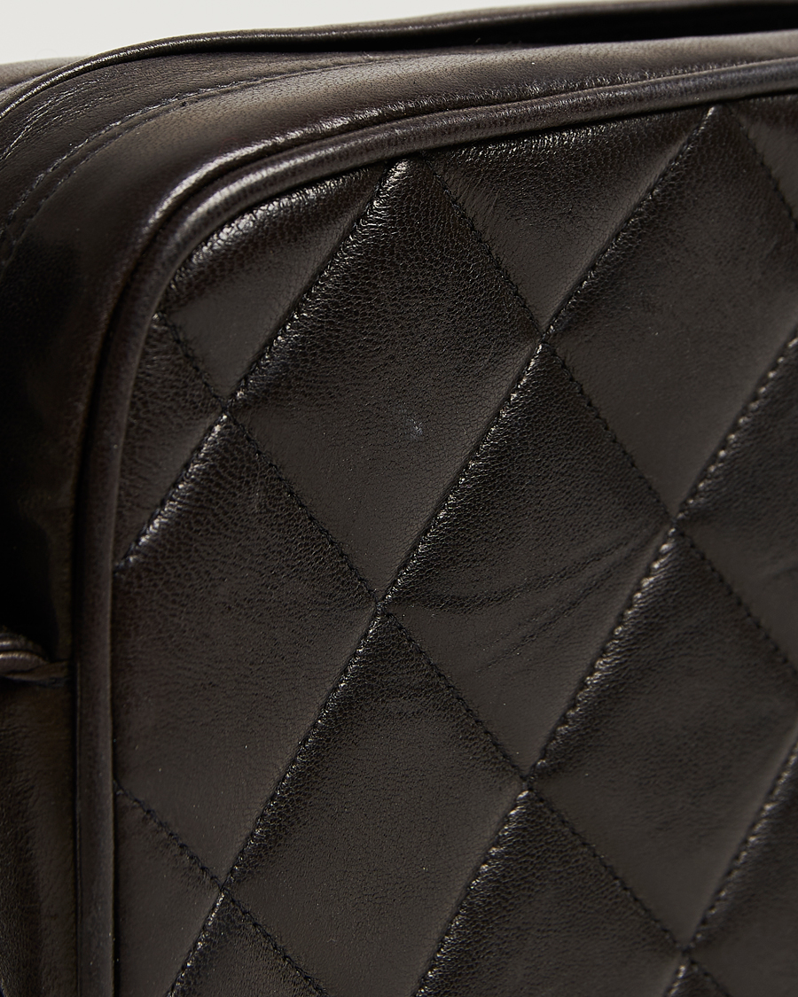 Herre | Gifts for Her | Chanel Pre-Owned | Tassel Flap Shoulder Bag Black Lambskin
