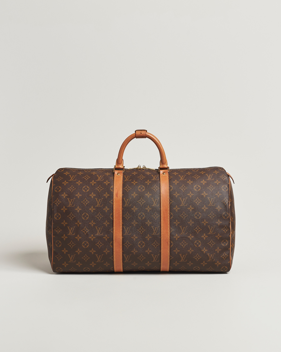 Herre | Louis Vuitton Pre-Owned Keepall 50 Bag Monogram | Louis Vuitton Pre-Owned | Keepall 50 Bag Monogram