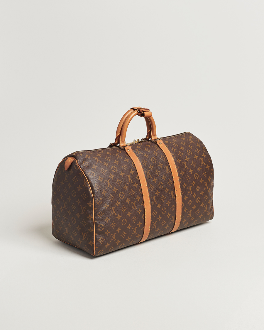 Herre | Louis Vuitton Pre-Owned Keepall 50 Bag Monogram | Louis Vuitton Pre-Owned | Keepall 50 Bag Monogram