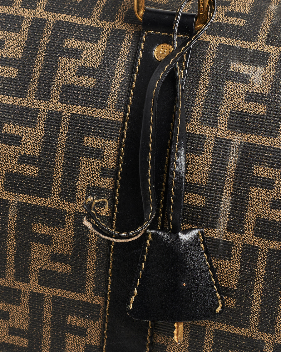 Herre | Fendi Pre-Owned Boston Duffle Bag Zucca Pattern | Fendi Pre-Owned | Boston Duffle Bag Zucca Pattern