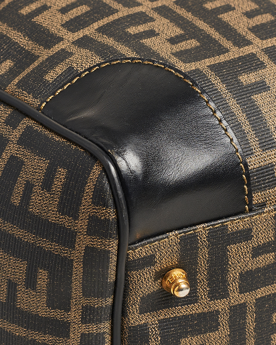 Herre | Fendi Pre-Owned Boston Duffle Bag Zucca Pattern | Fendi Pre-Owned | Boston Duffle Bag Zucca Pattern