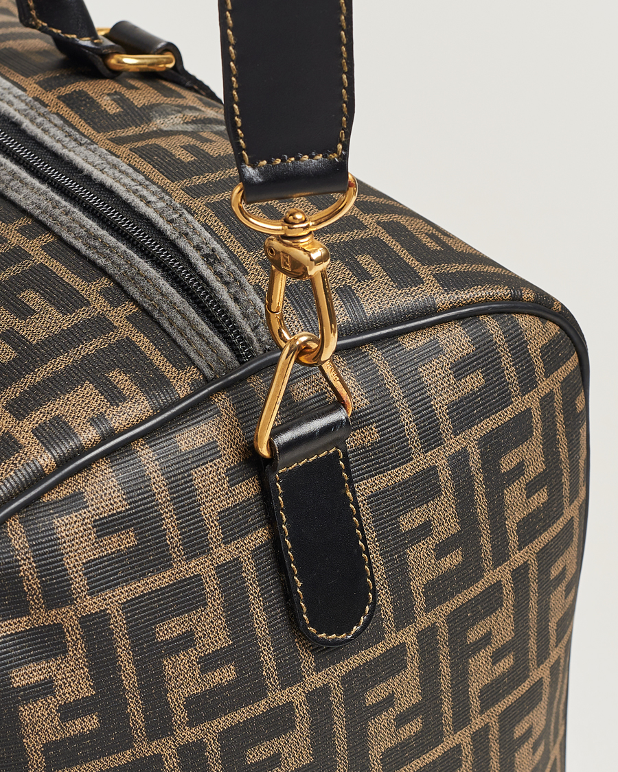 Herre | Fendi Pre-Owned Boston Duffle Bag Zucca Pattern | Fendi Pre-Owned | Boston Duffle Bag Zucca Pattern