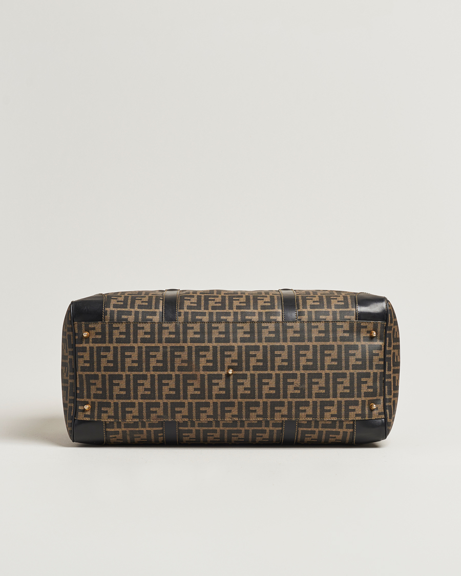 Herre | Fendi Pre-Owned Boston Duffle Bag Zucca Pattern | Fendi Pre-Owned | Boston Duffle Bag Zucca Pattern