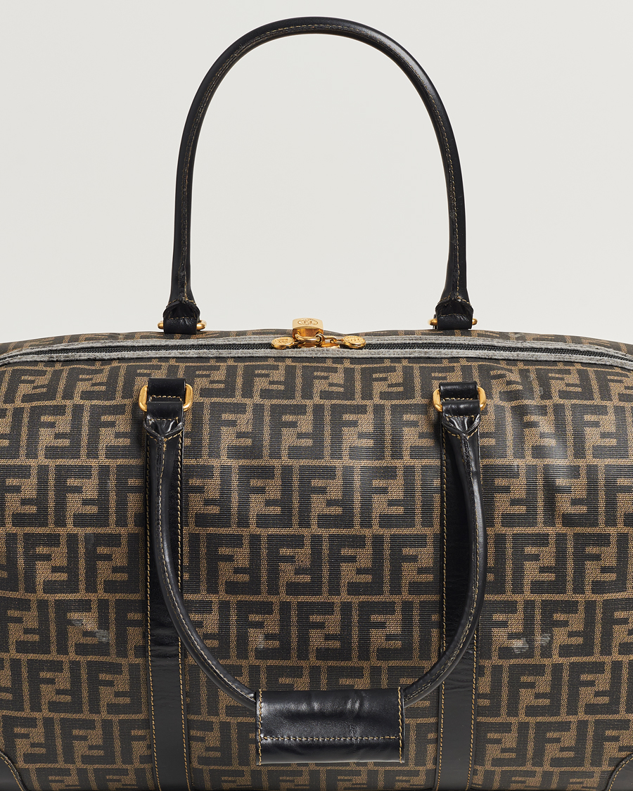 Herre | Fendi Pre-Owned Boston Duffle Bag Zucca Pattern | Fendi Pre-Owned | Boston Duffle Bag Zucca Pattern