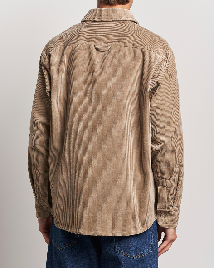 Herre | Skjorter | A.P.C. | Bobby Corduroy Overshirt Beige