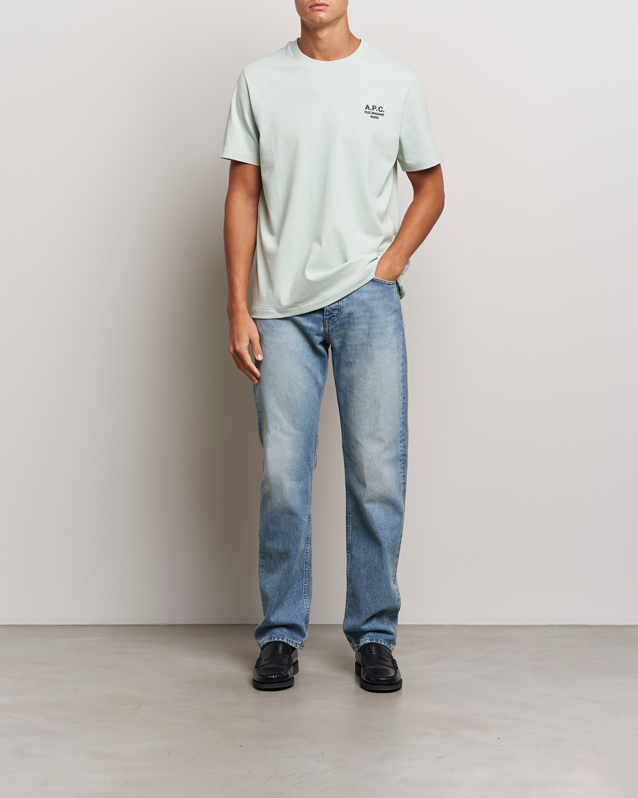 Herre | T-Shirts | A.P.C. | Rue Madame T-Shirt Light Green