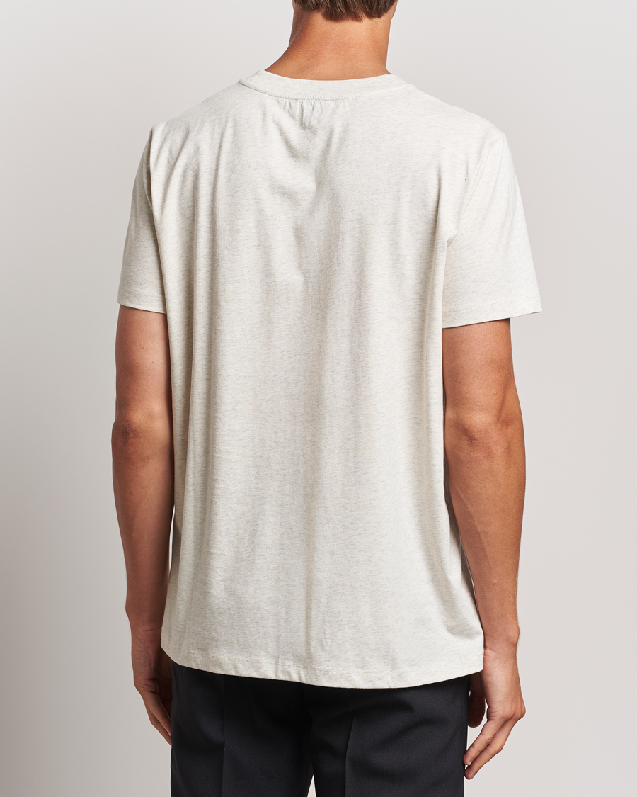 Herre | T-Shirts | A.P.C. | Item T-Shirt Ecru Chine