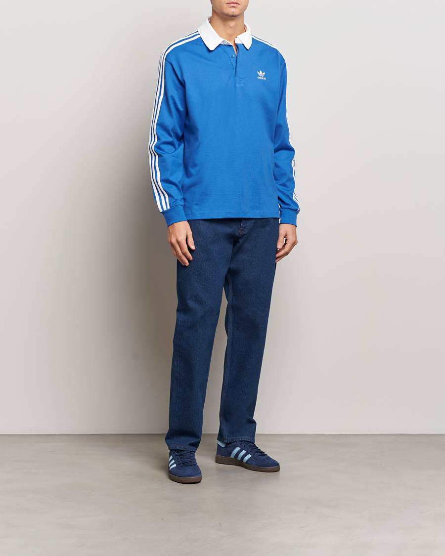 Herre | Gensere | adidas Originals | Rugby Polo Blue