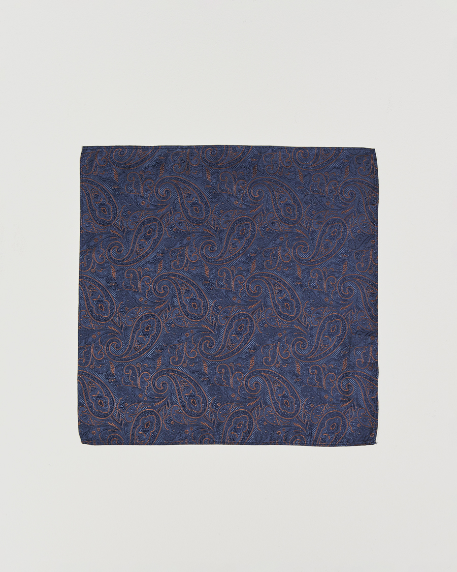 Herre | Amanda Christensen Box Set Silk 8 cm Tie And Pocket Square Navy | Amanda Christensen | Box Set Silk 8 cm Tie And Pocket Square Navy