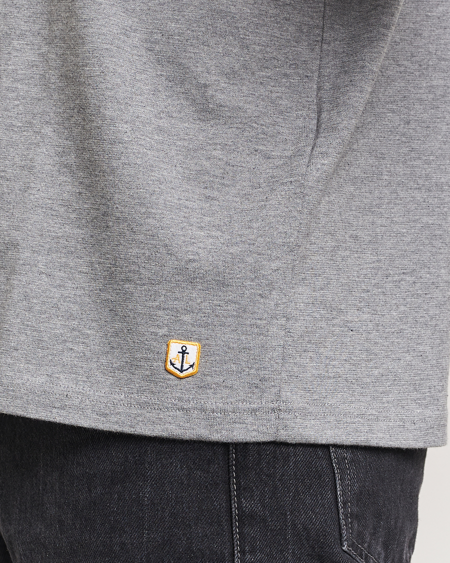 Herre | T-Shirts | Armor-lux | Héritage Callac T-Shirt Misty Grey