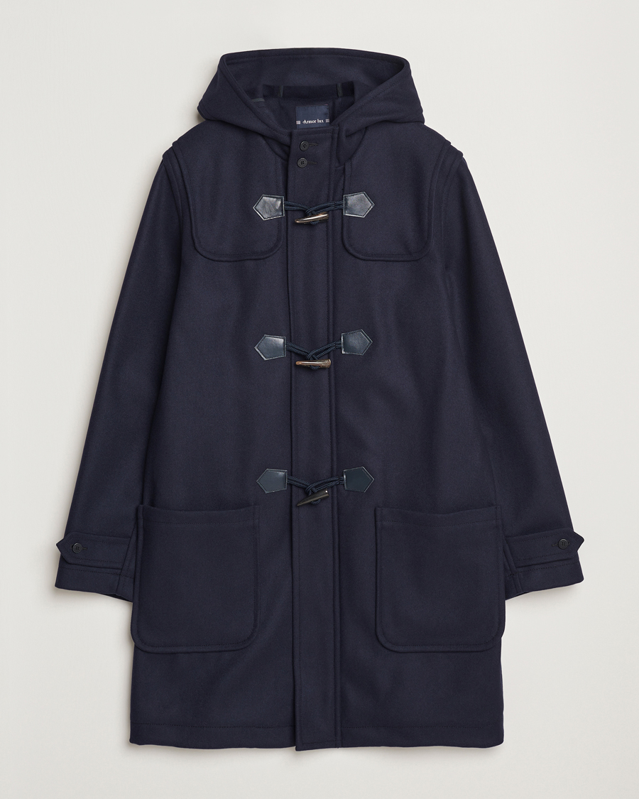 Herre | Jakker | Armor-lux | Quimper Duffle Coat Navy