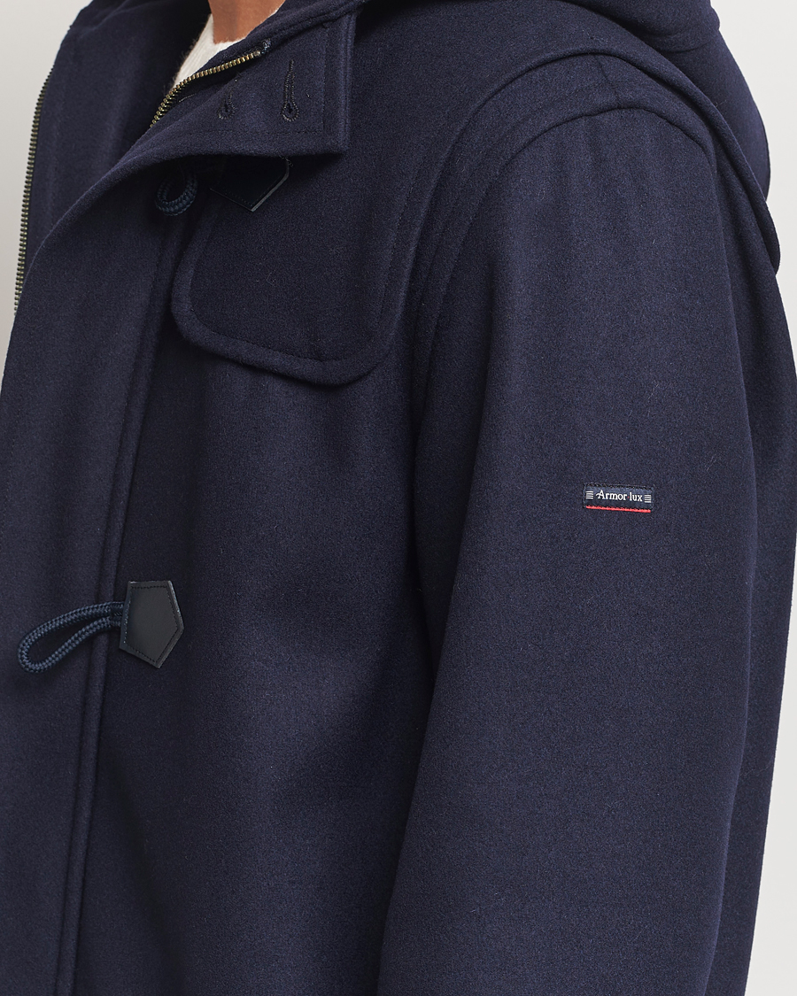 Herre | Jakker | Armor-lux | Quimper Duffle Coat Navy