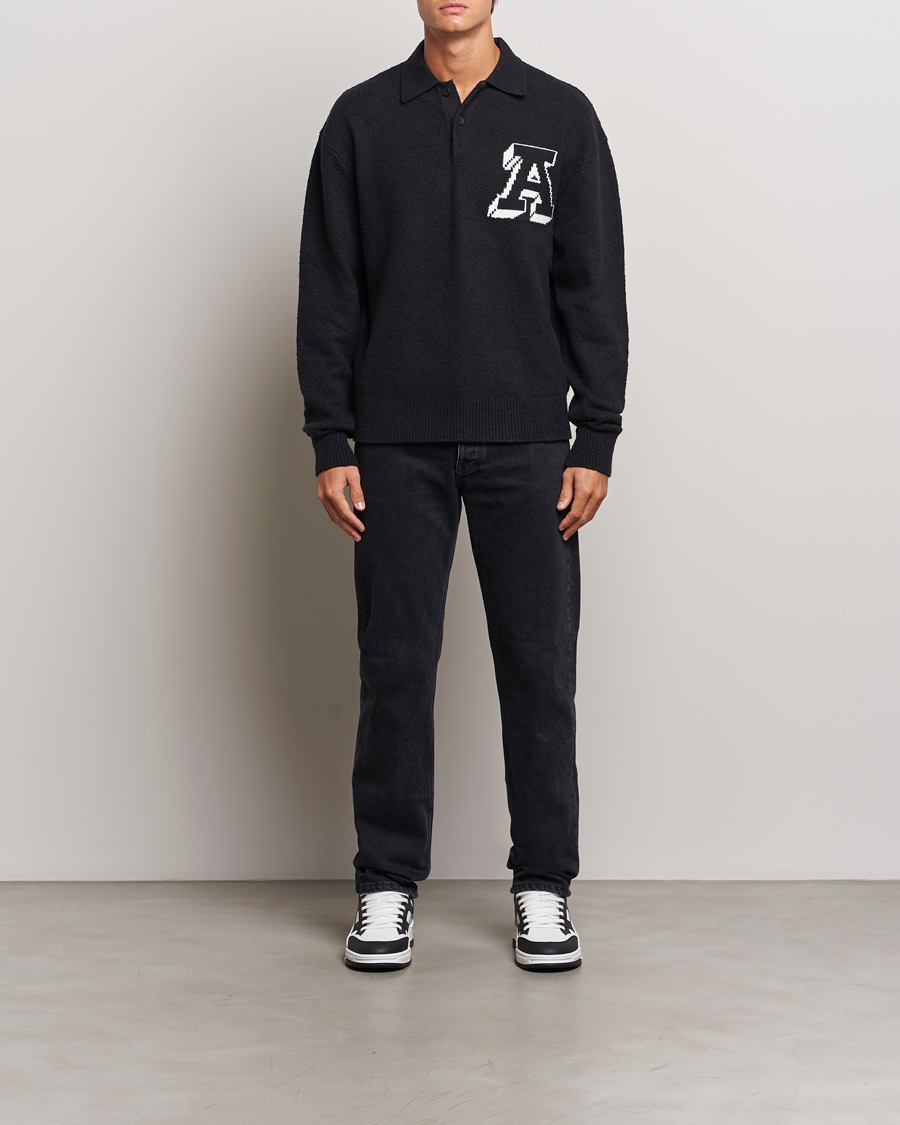 Herre | Gensere | Axel Arigato | Team Polo Sweater Black