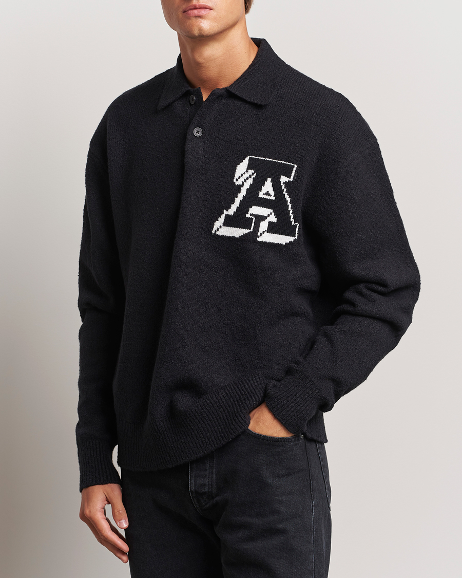 Herre | Gensere | Axel Arigato | Team Polo Sweater Black
