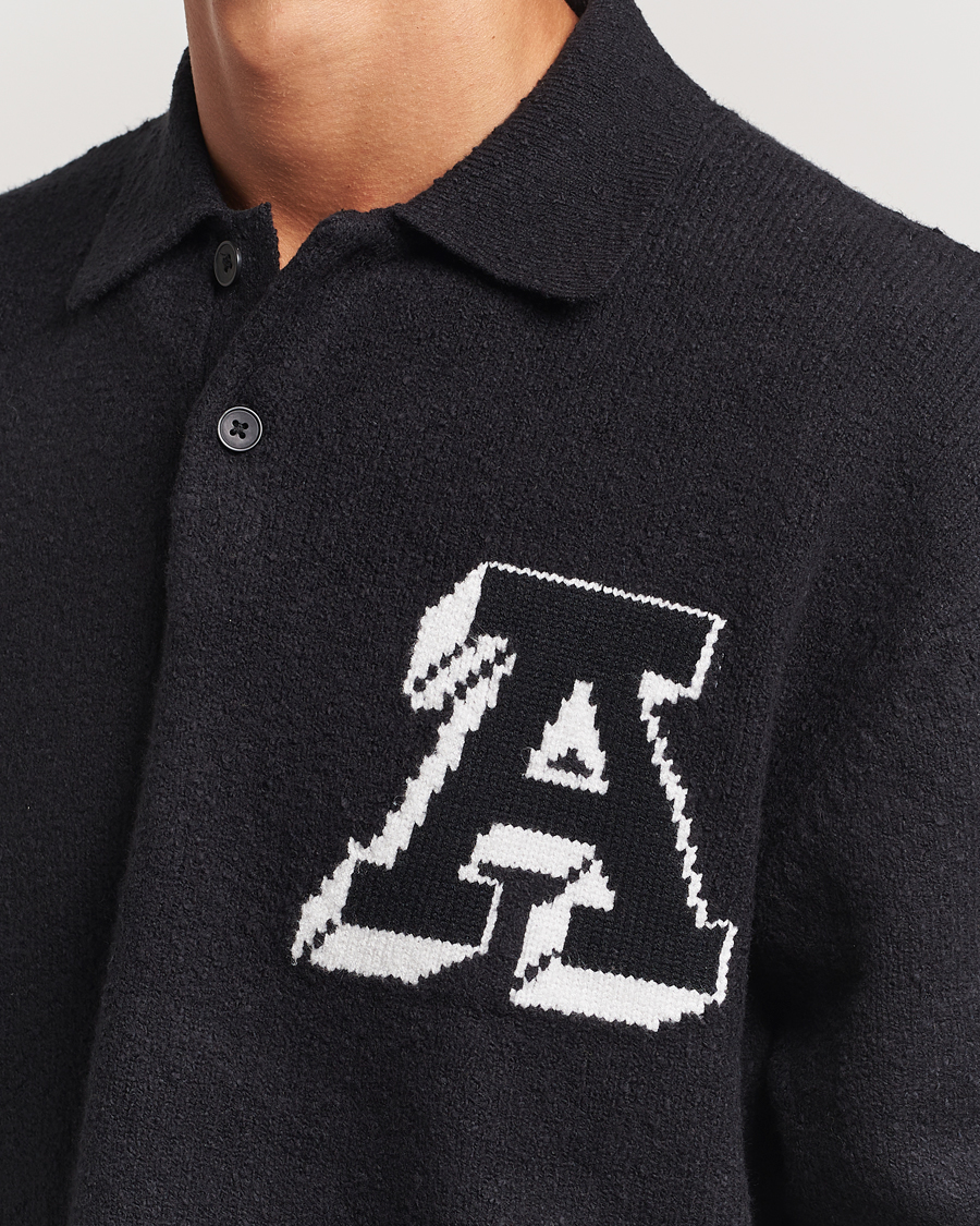 Herre | Gensere | Axel Arigato | Team Polo Sweater Black