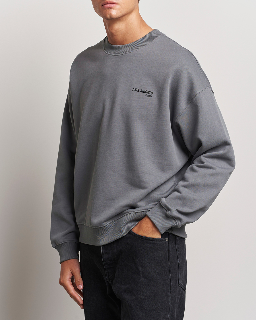 Herre | Gensere | Axel Arigato | Spade Sweatshirt Washed Steel