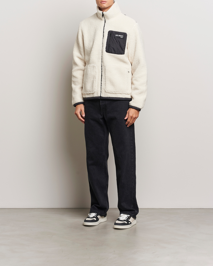 Herre | Gensere | Axel Arigato | Billie Fleece Jacket Ecru