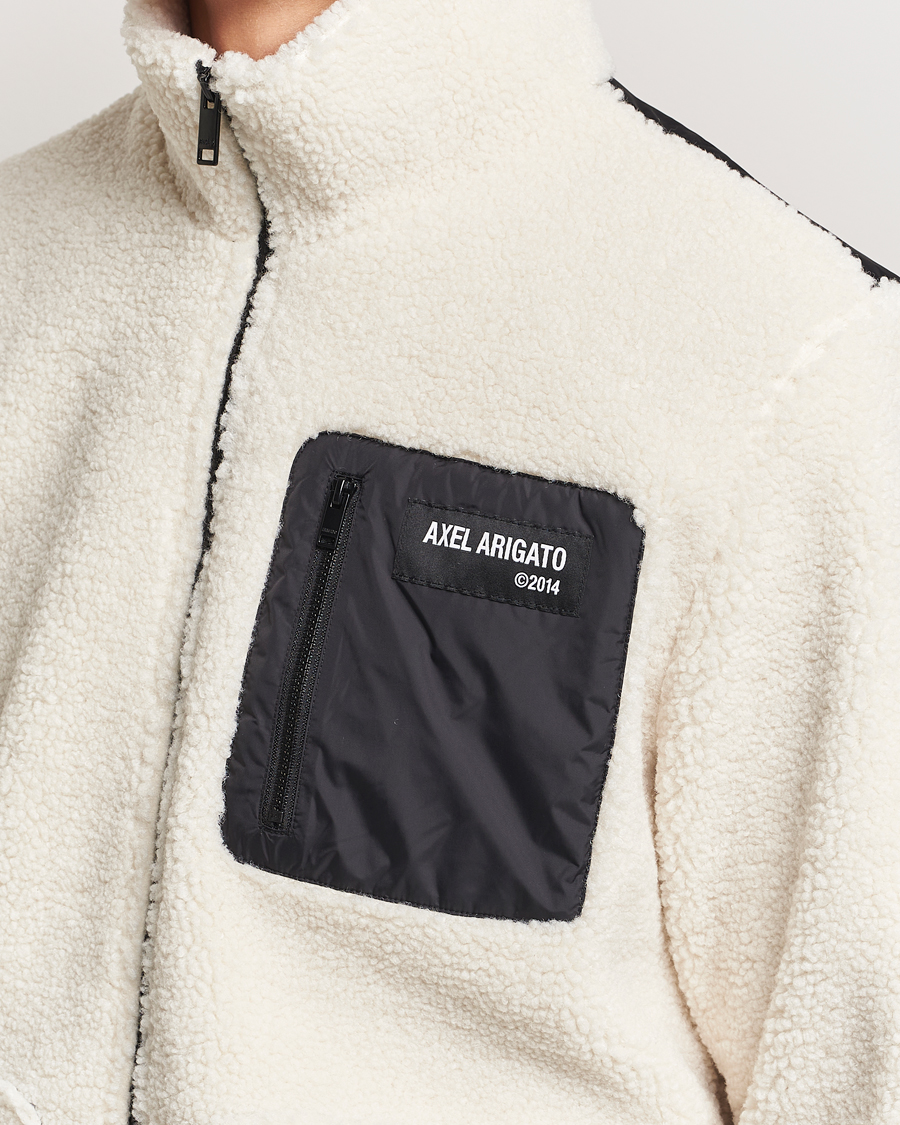 Herre | Gensere | Axel Arigato | Billie Fleece Jacket Ecru