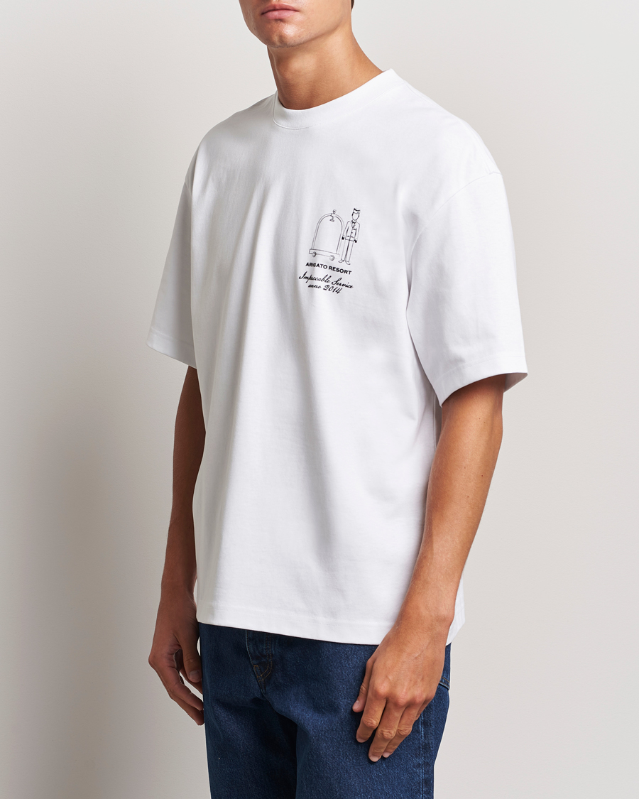 Herre | T-Shirts | Axel Arigato | Resort T-Shirt White