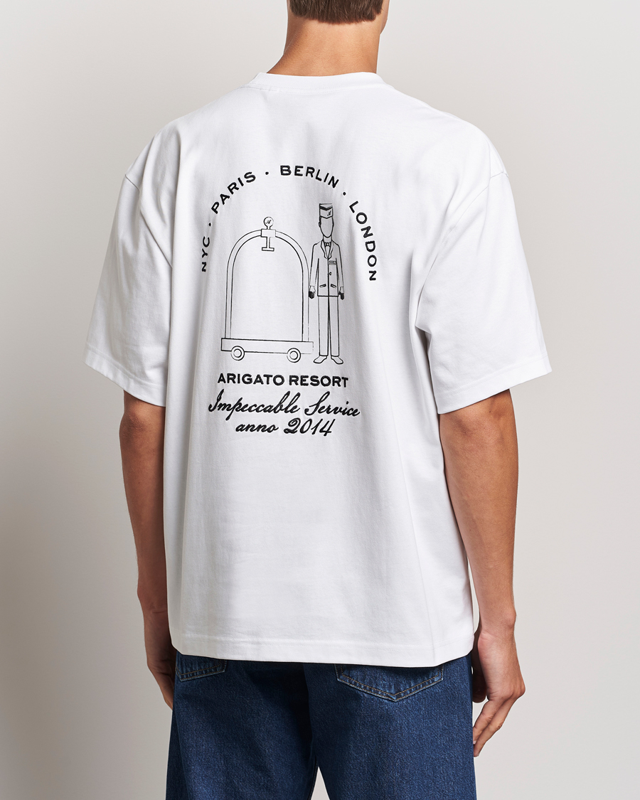 Herre | T-Shirts | Axel Arigato | Resort T-Shirt White