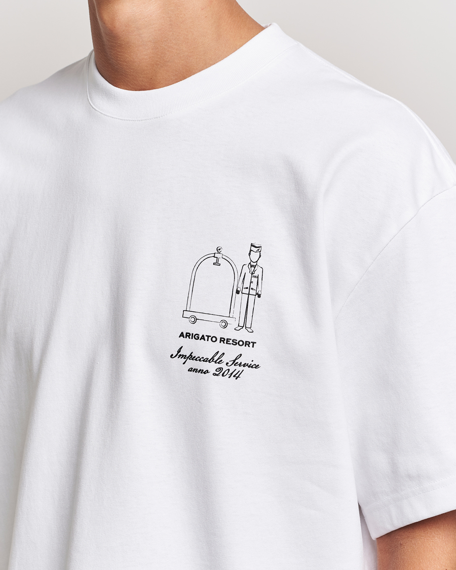 Herre | T-Shirts | Axel Arigato | Resort T-Shirt White