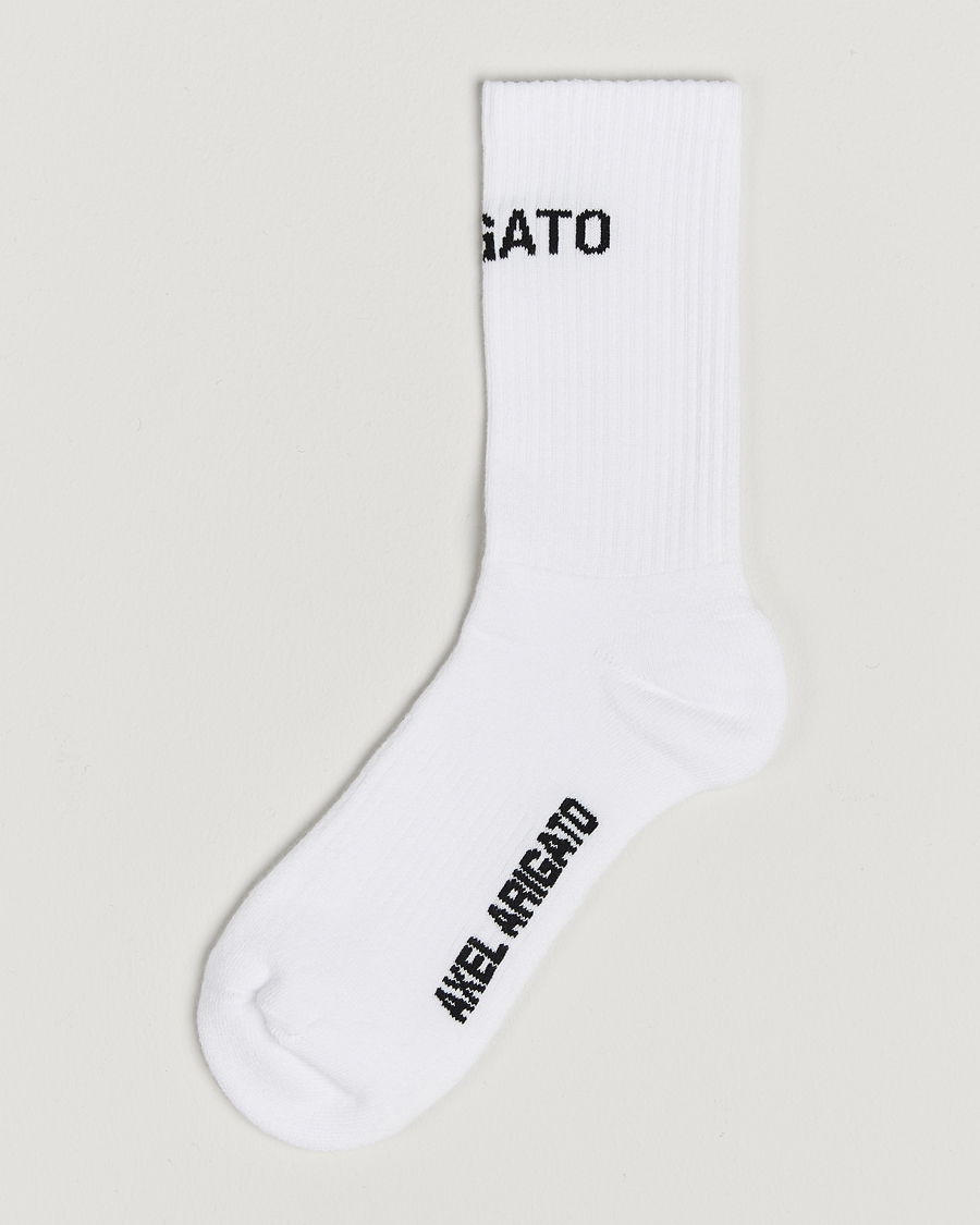 Herre | Undertøy | Axel Arigato | Logo Tube Sock White
