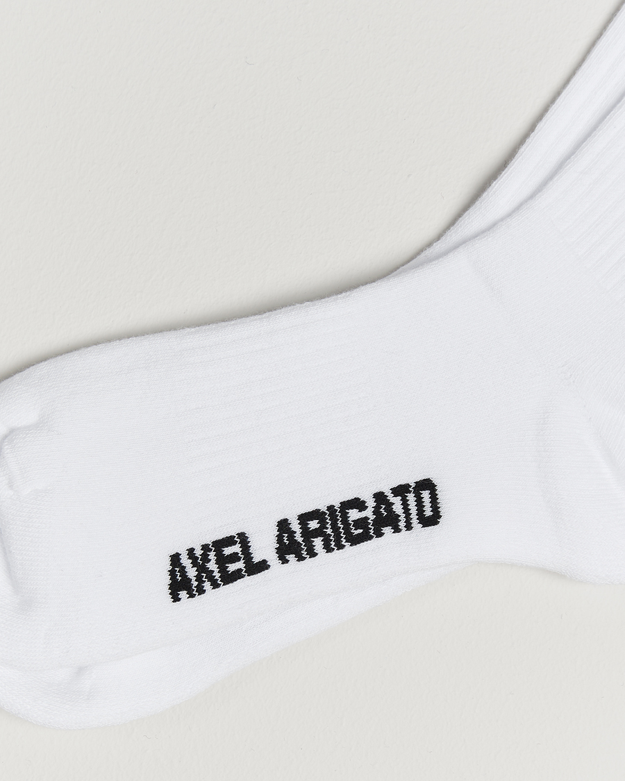 Herre | Undertøy | Axel Arigato | Logo Tube Sock White