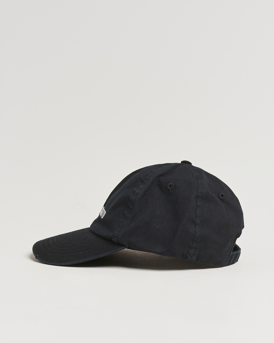 Herre | Axel Arigato AA Logo Cap Washed Black | Axel Arigato | AA Logo Cap Washed Black