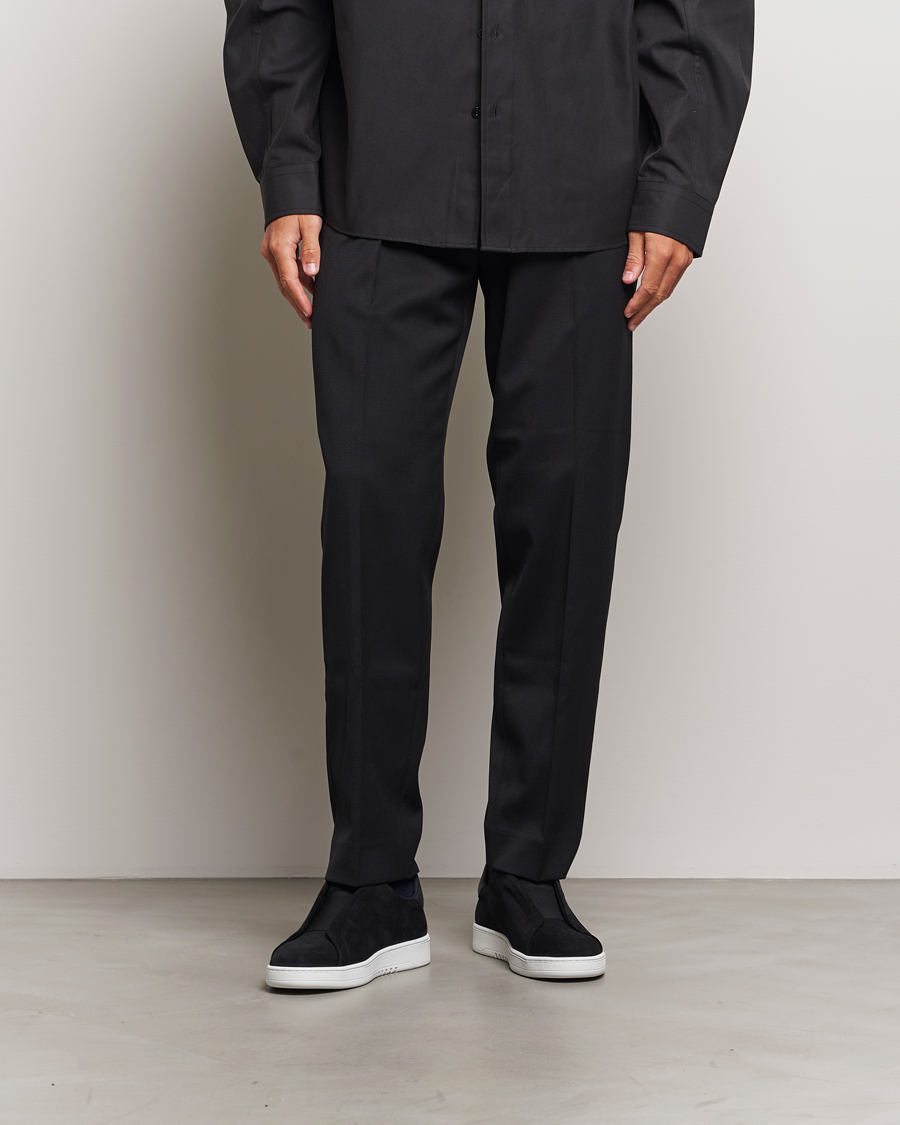 Herre | Axel Arigato Dice Laceless Suede Sneaker Black | Axel Arigato | Dice Laceless Suede Sneaker Black