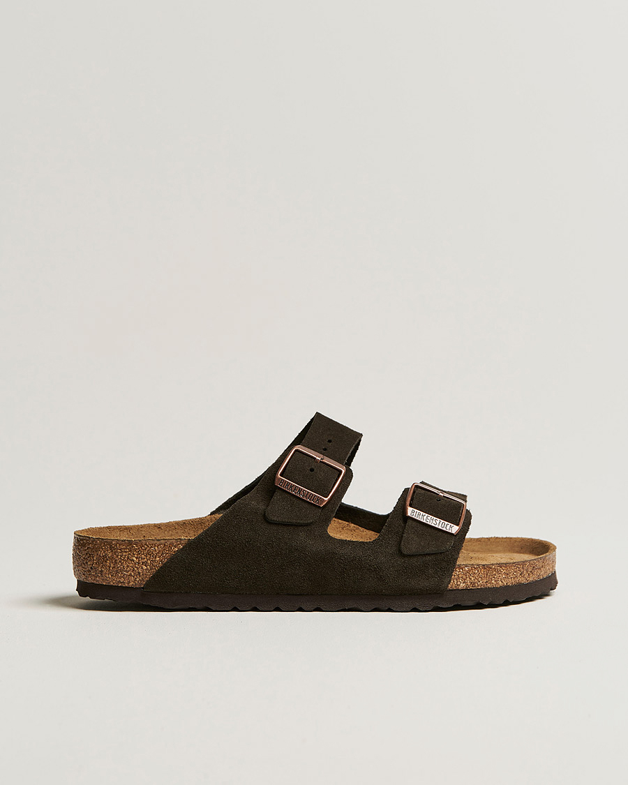 Herre | BIRKENSTOCK Arizona Soft Footbed Mocca Suede | BIRKENSTOCK | Arizona Soft Footbed Mocca Suede