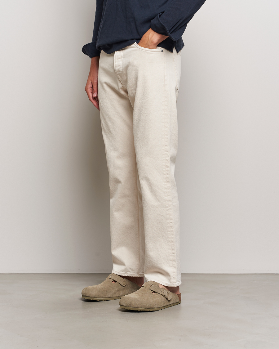 Herre | Sandaler og tøfler | BIRKENSTOCK | Boston Classic Footbed Faded Khaki Suede