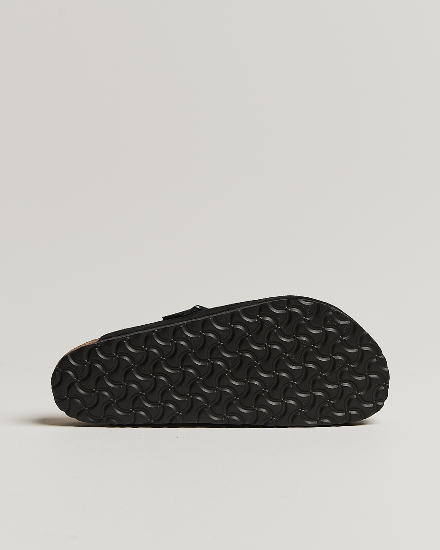 Herre | Sandaler og tøfler | BIRKENSTOCK | Boston Soft Footbed Black Suede