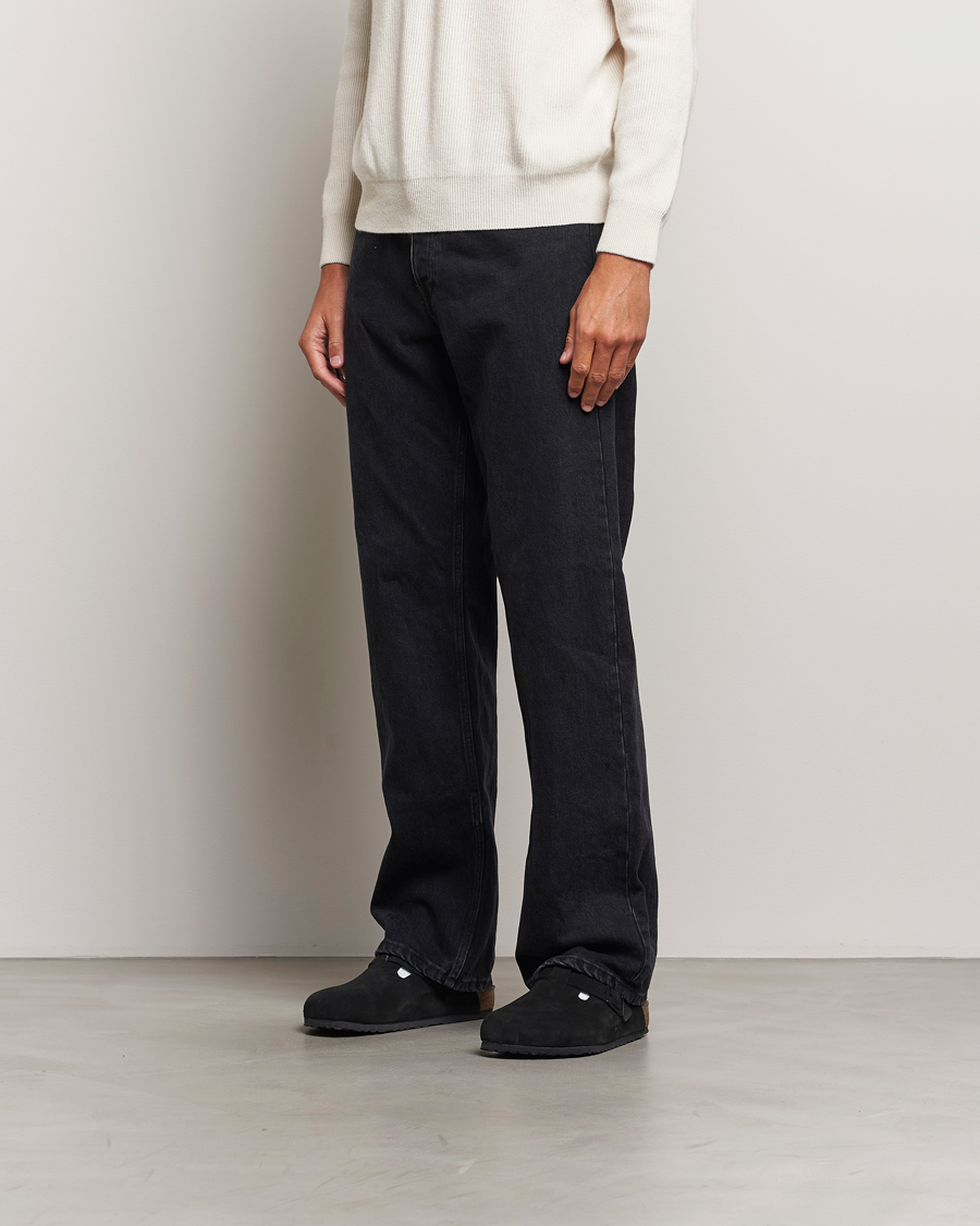 Herre | Sandaler og tøfler | BIRKENSTOCK | Boston Soft Footbed Black Suede
