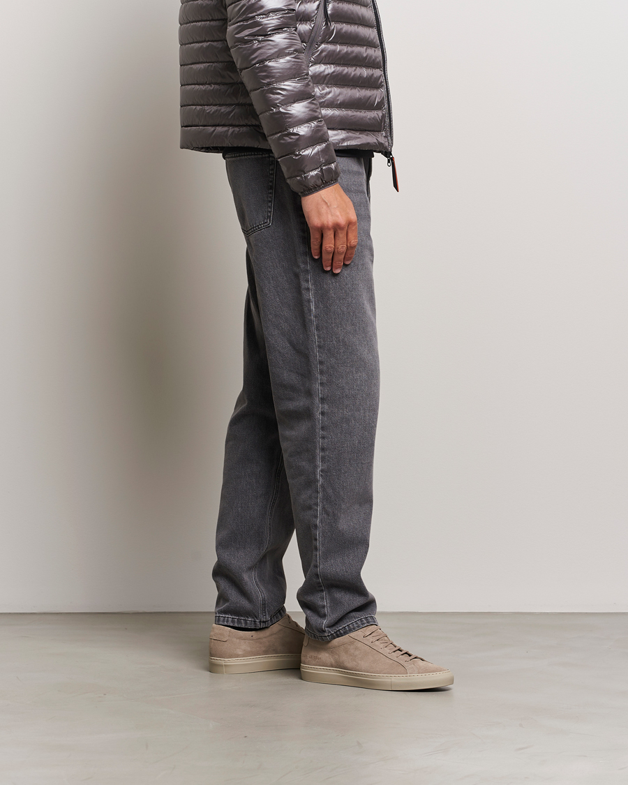 Herre | Common Projects Original Achilles Suede Sneaker Taupe | Common Projects | Original Achilles Suede Sneaker Taupe