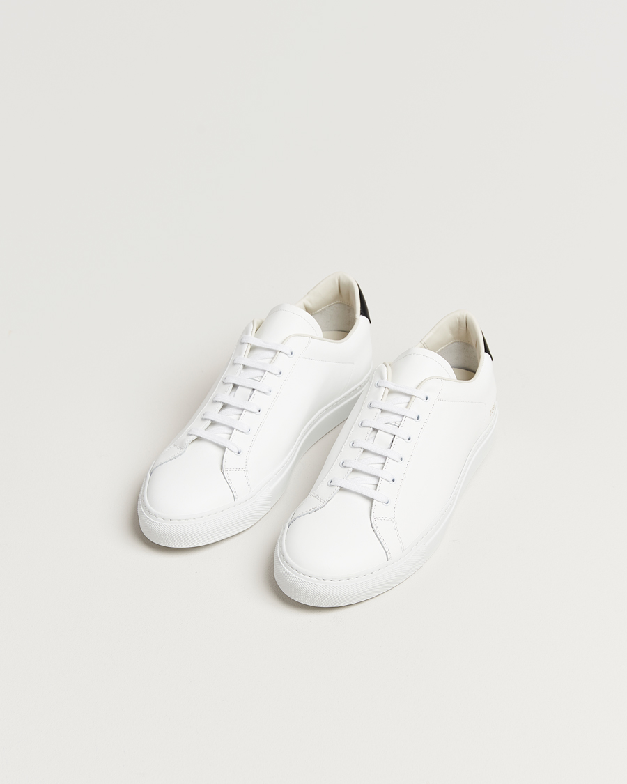 Herre | Sneakers | Common Projects | Retro Classic Leather Sneaker White/Black