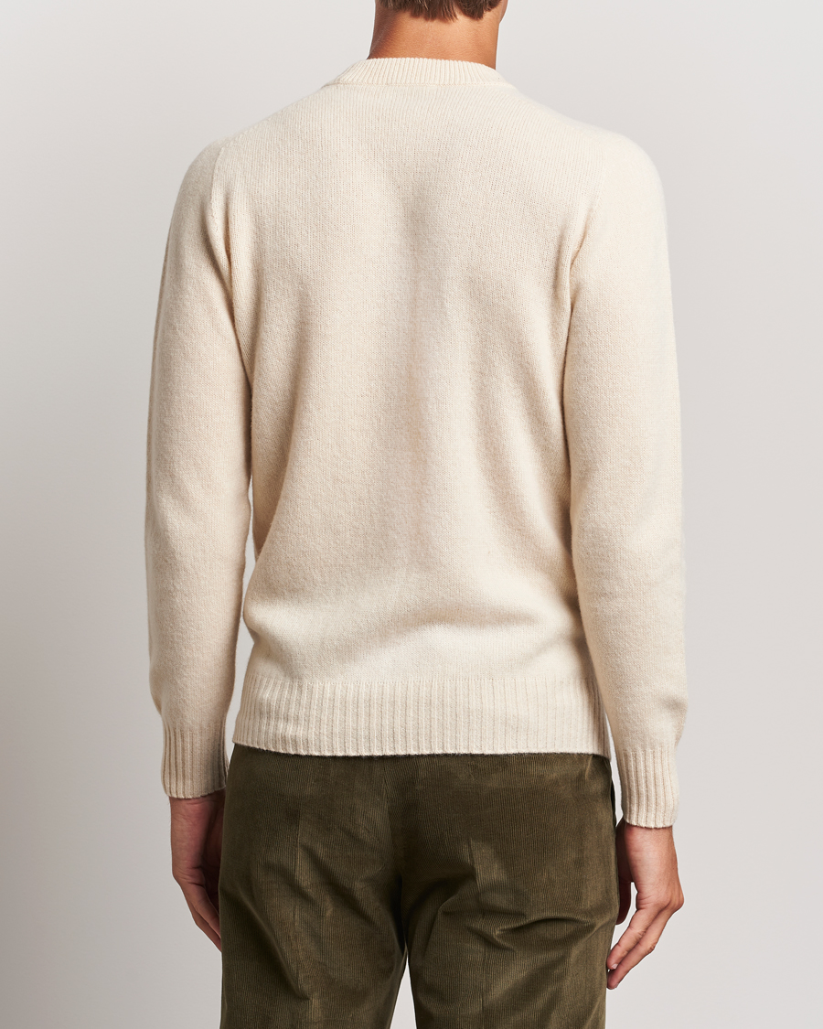 Herre | Gensere | Altea | Wool/Cashmere Crew Neck Pullover Latte