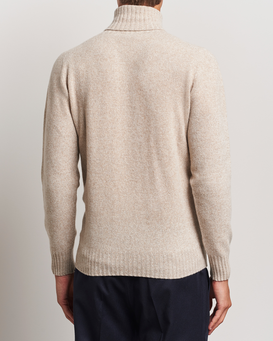 Herre | Gensere | Altea | Wool/Cashmere Rollneck Beige Melange