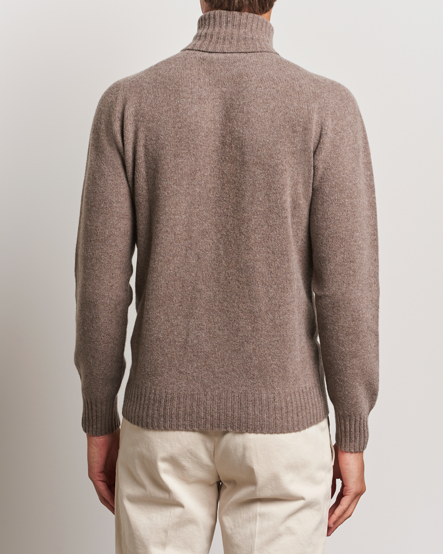 Herre | Gensere | Altea | Wool/Cashmere Rollneck Taupe