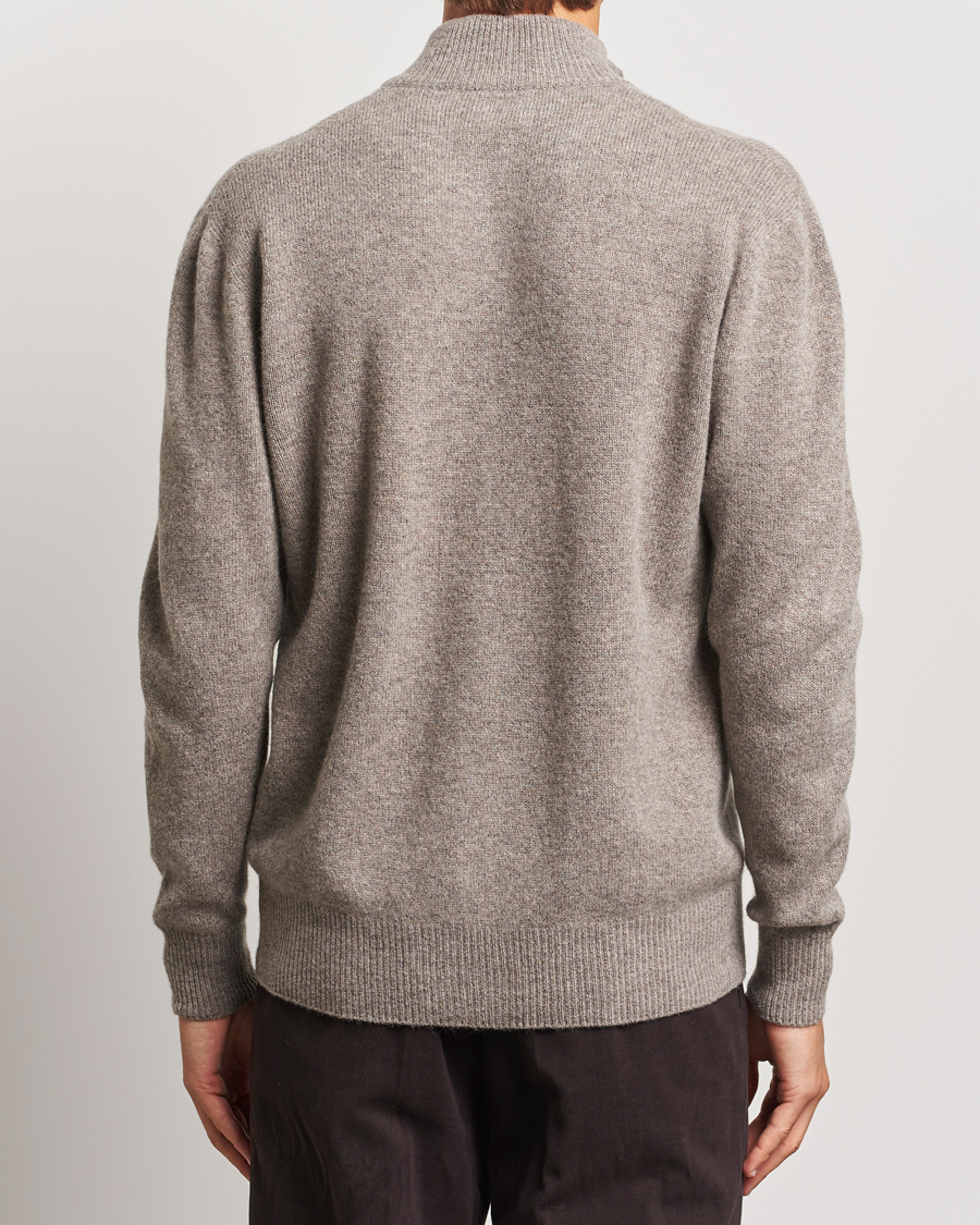 Herre | Gensere | Altea | Shetland Cardigan Taupe
