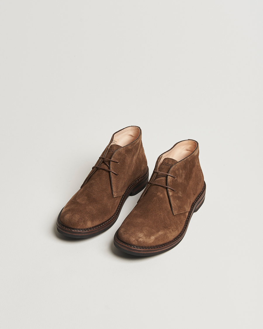 Herre | Astorflex Greenflex Dainite Desert Boot Dark Khaki Suede | Astorflex | Greenflex Dainite Desert Boot Dark Khaki Suede