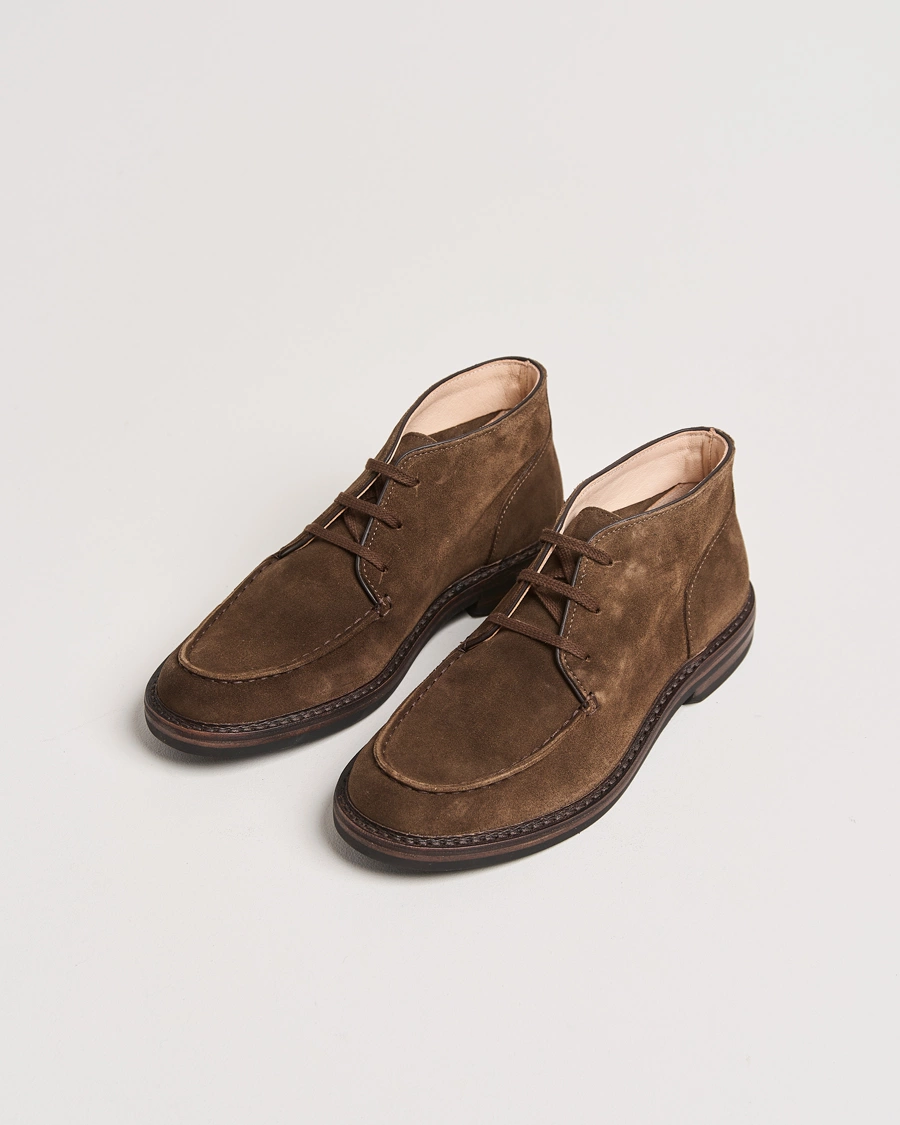 Herre | Astorflex Dukeflex Dainite Chukka Boot Dark Khaki Suede | Astorflex | Dukeflex Dainite Chukka Boot Dark Khaki Suede