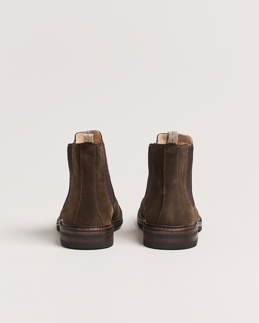 Herre | Astorflex Bitflex Dainite Chelsea Boot Dark Brown Suede | Astorflex | Bitflex Dainite Chelsea Boot Dark Brown Suede