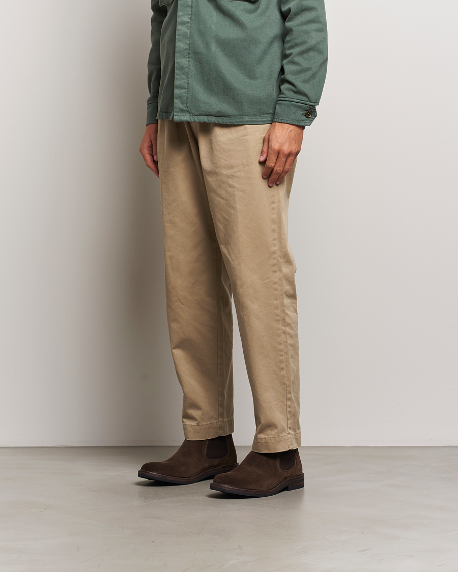 Herre | Astorflex Bitflex Dainite Chelsea Boot Dark Brown Suede | Astorflex | Bitflex Dainite Chelsea Boot Dark Brown Suede