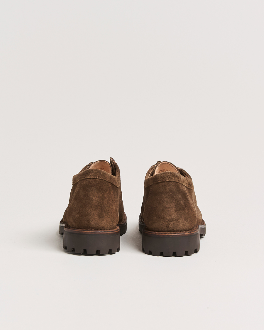 Herre | Astorflex Beenflex Rubber Sole Shoe Dark Khaki Suede | Astorflex | Beenflex Rubber Sole Shoe Dark Khaki Suede