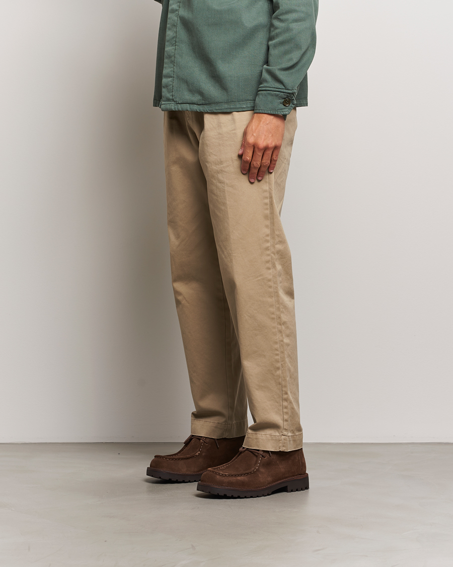 Herre | Astorflex Beenflex Rubber Sole Shoe Dark Khaki Suede | Astorflex | Beenflex Rubber Sole Shoe Dark Khaki Suede