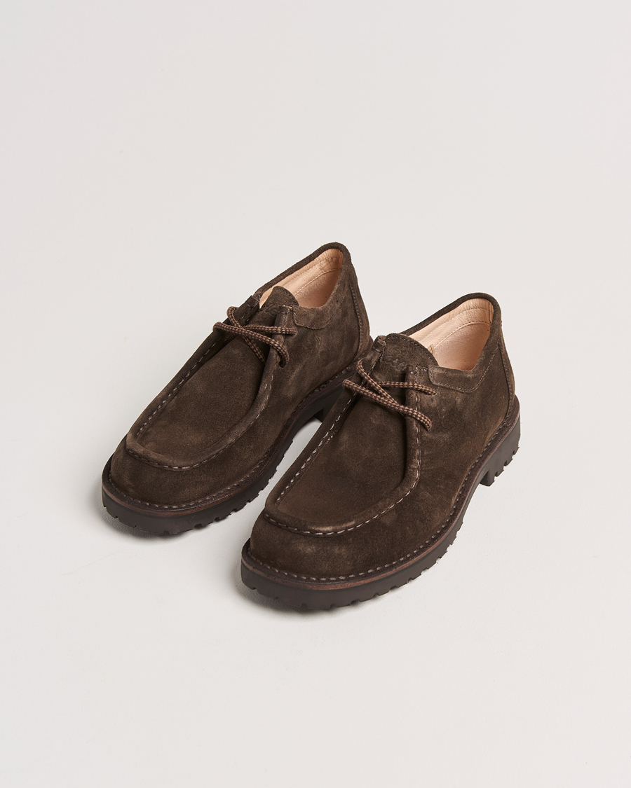 Herre | Astorflex Beenflex Rubber Sole Shoe Dark Brown Suede | Astorflex | Beenflex Rubber Sole Shoe Dark Brown Suede