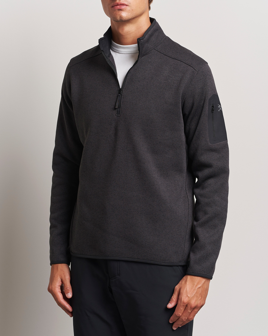 Herre | Gensere | Arc'teryx | Covert Half Zip Black Heather