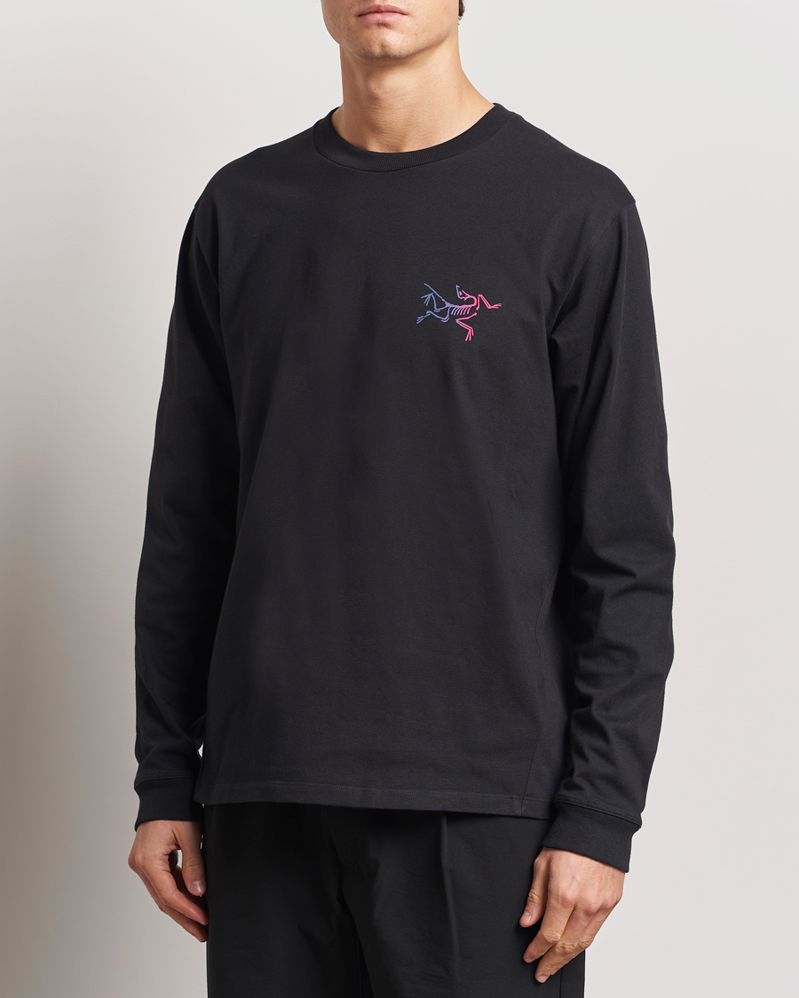 Herre | T-Shirts | Arc'teryx | Kragg Heavy Cotton Long Sleeve T-Shirt Black