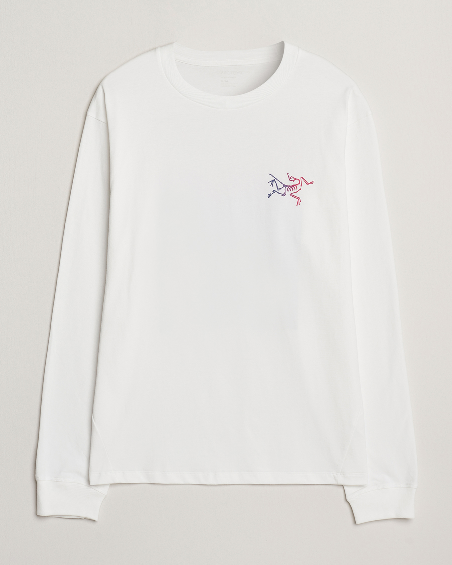 Herre | T-Shirts | Arc'teryx | Kragg Heavy Cotton Long Sleeve T-Shirt White